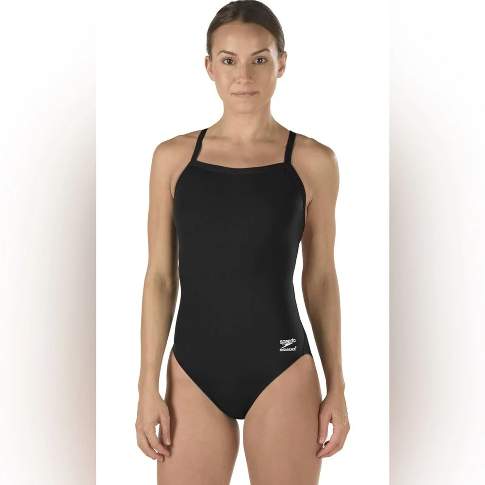 NWT Speedo One Piece Endurance+ Flyback Swimsuit Size 30 - Picture 1 of 9